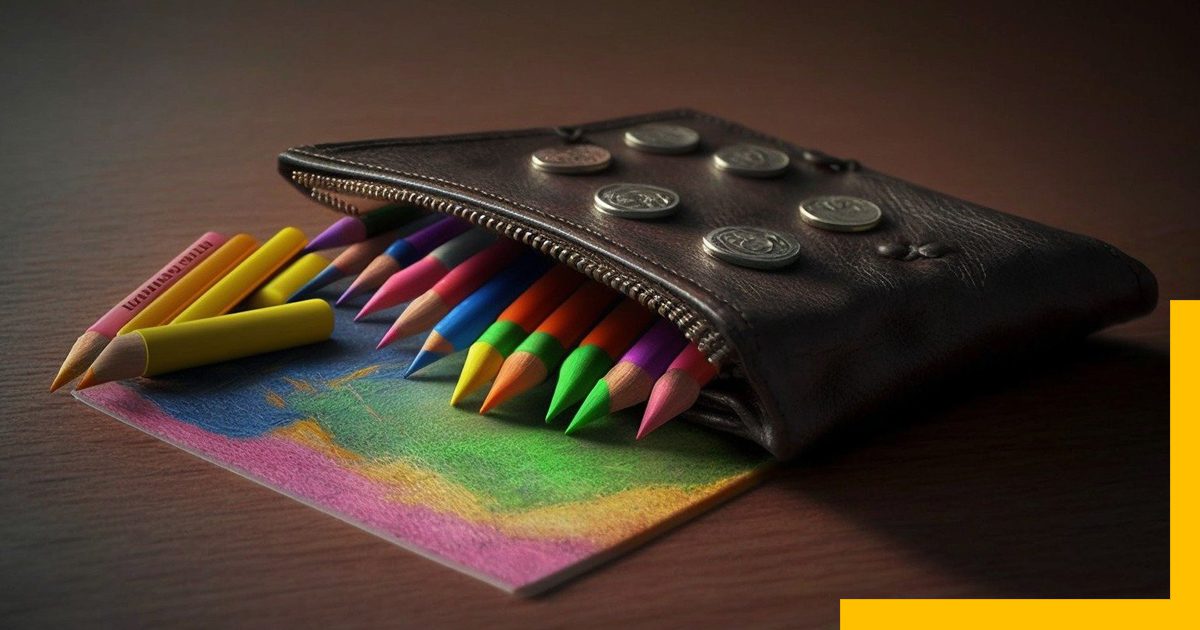 why travel with a crayon in your wallet
