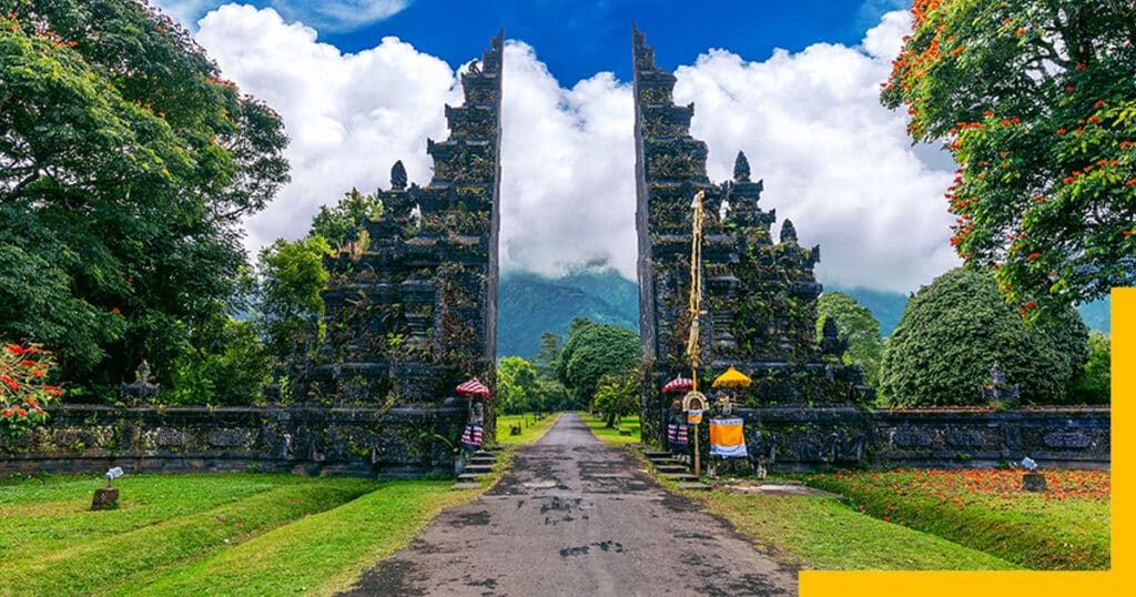 Big Gate ,Bali Indonesia