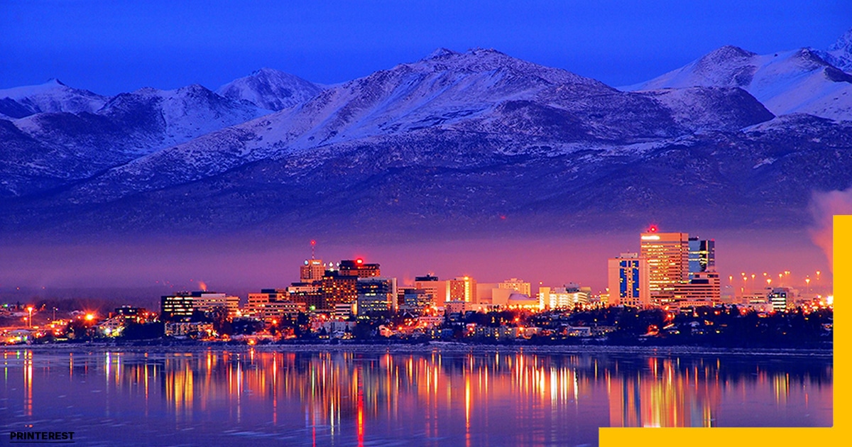 Best Time to Travel to Alaska-Anchorage Skyline Alaska USA