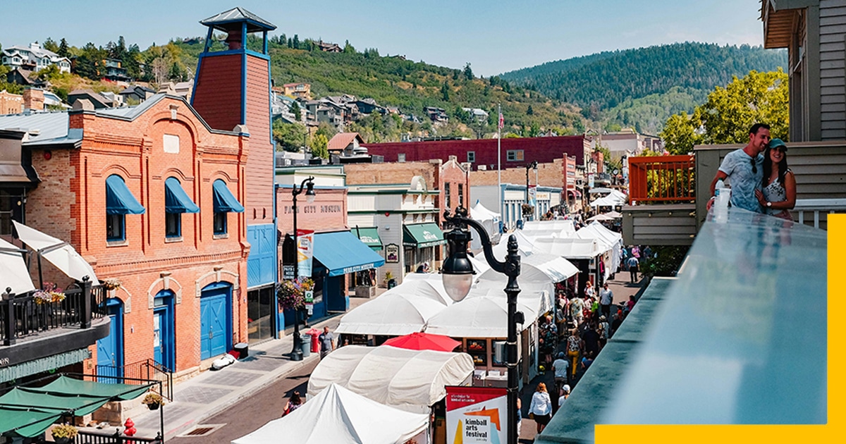 Utah County, Best Place to Live in Utah to Experience an Urban Lifestyle-Park City Main Street, Utah, USA