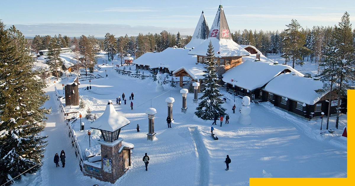Best Places to Travel in Europe-Santa Claus Village Rovaniemi, Finland