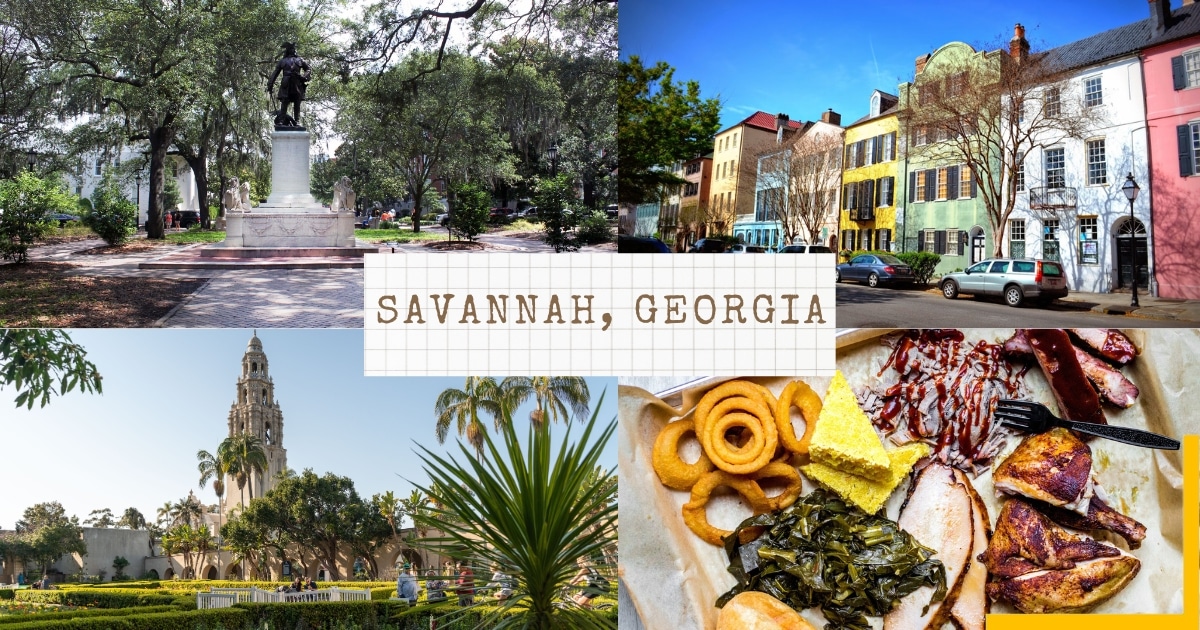 Best States to Visit in February-SAVANNAH, GEORGIA USA