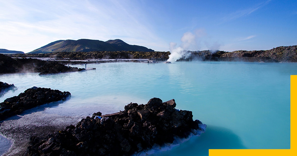 Blue Lagoon Geo Thermal Spa in Iceland, Reykjavik