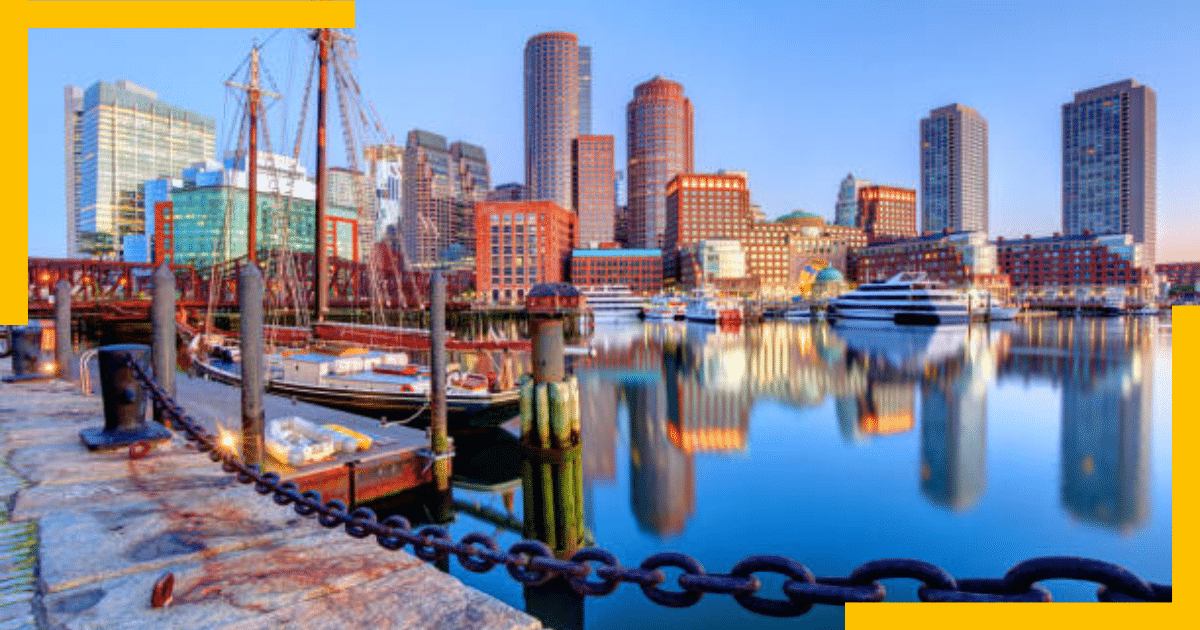 Skyline Boston Harbor