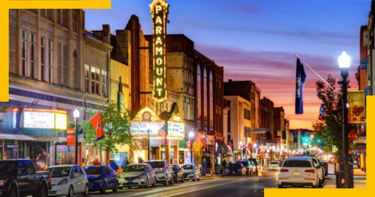 Street View of Bristol, Tennessee