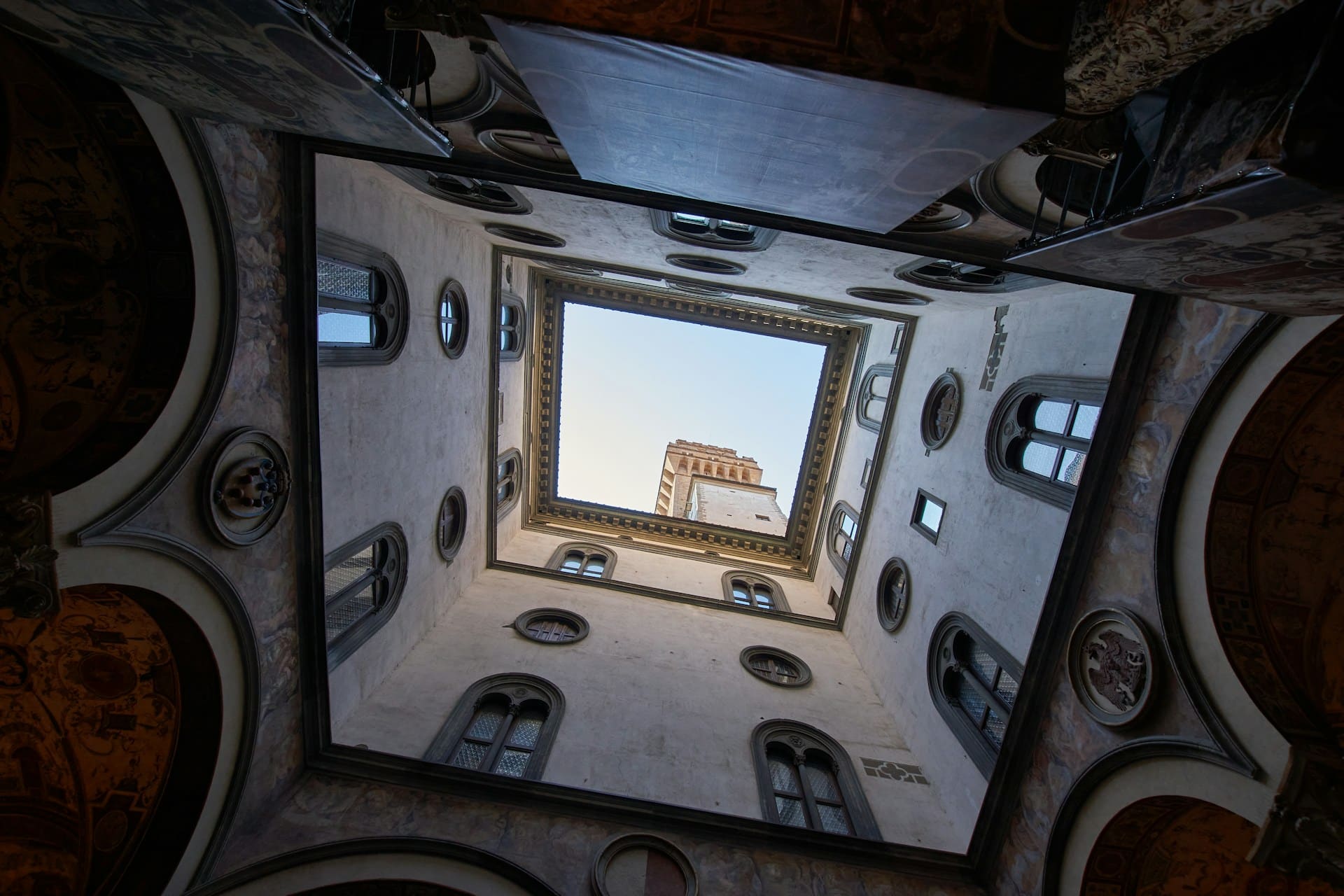 Palazzo Vecchio inside Courtyard