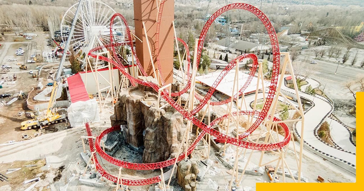 Davis County, Best Place to Live in Utah For Families, Cannibal roller Coaster, Utah, USA
