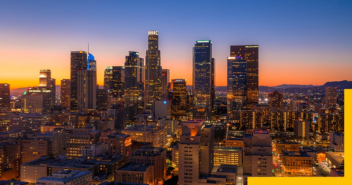 Night View of Los Angeles