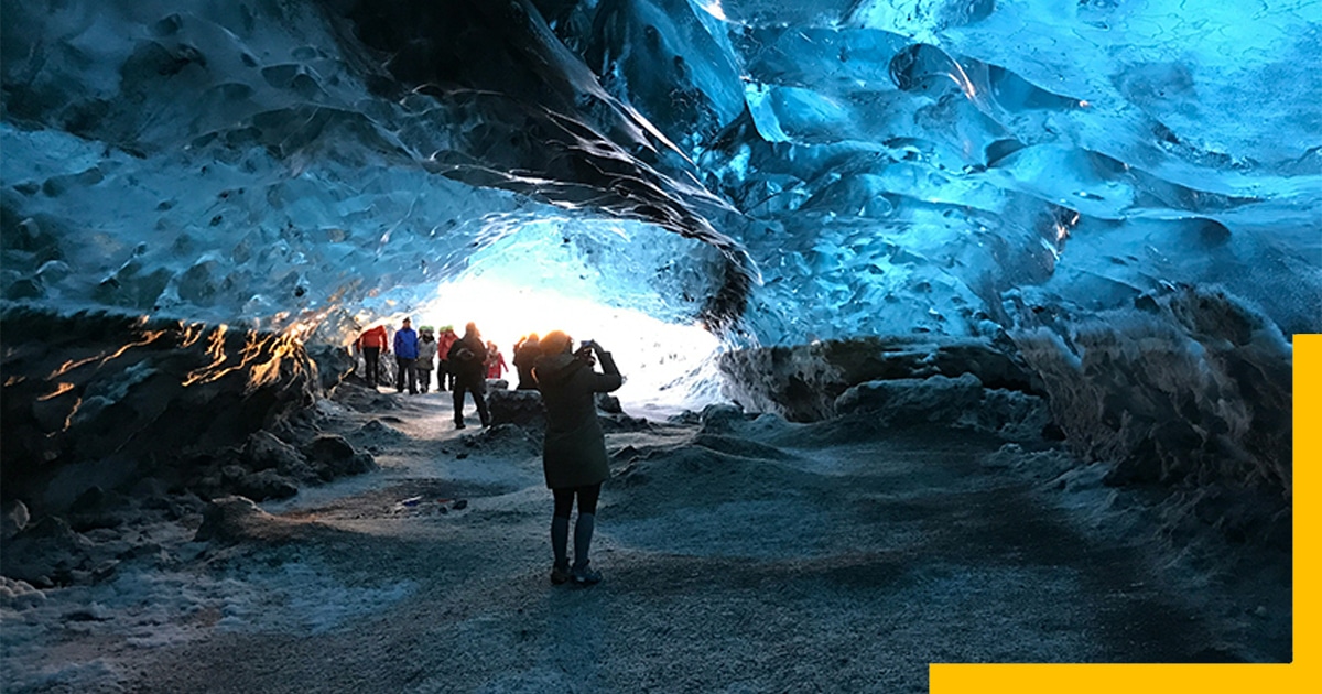 Ice Cave in Iceland