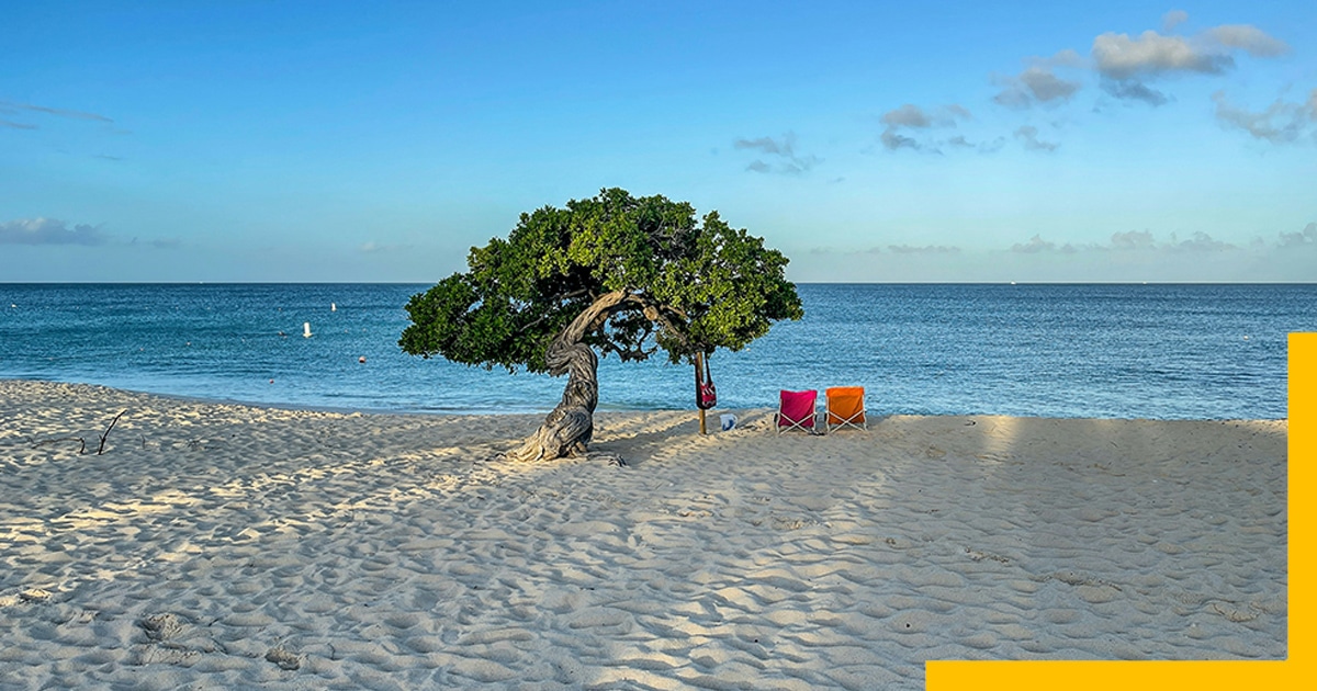 Eagle Beach, Aruba, The Caribbean Sea