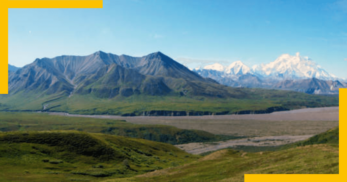 Scenic view of Katishna Wilderness Trail