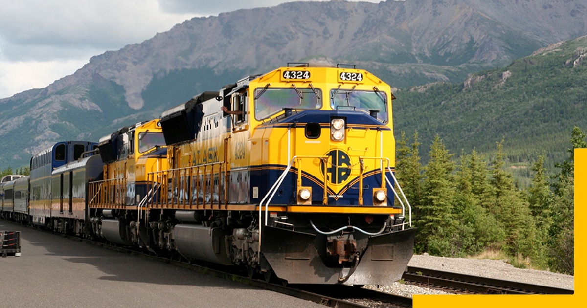 Luxury Train Travel USA, Alaska Railroad