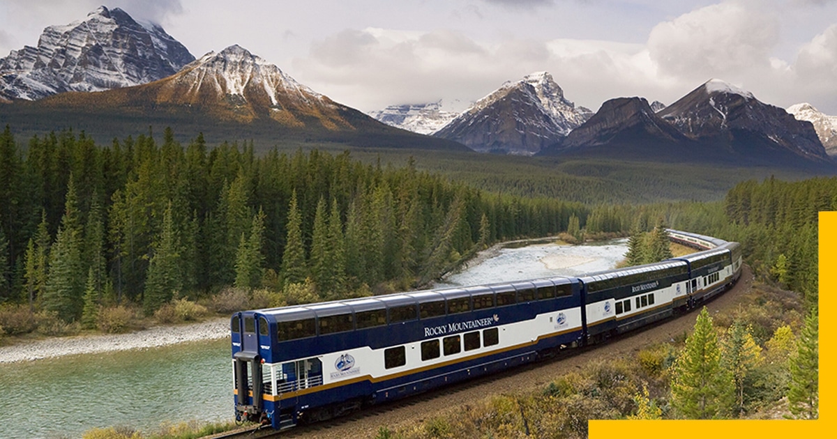 Luxury Train Travel USA, Rocky Mountaineer Train
