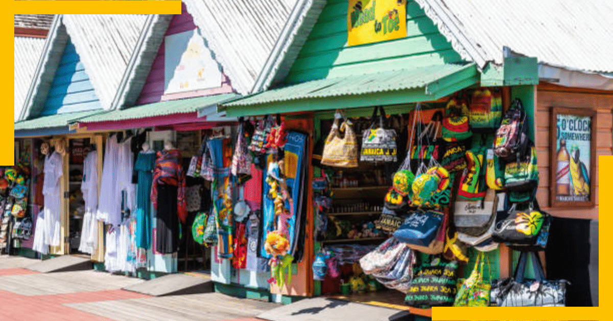 Marketplace in Jamaica