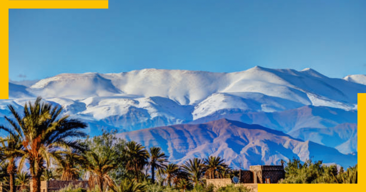 Atlas Mountains in Morocco