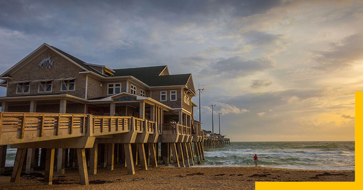 cheap places to travel in january-Nags Head