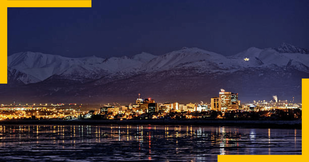 Night View of Anchorage