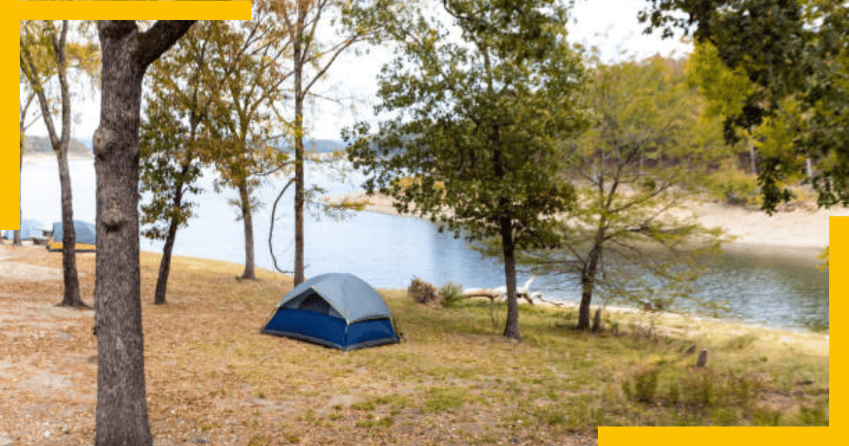 Campsite in Broken Bow