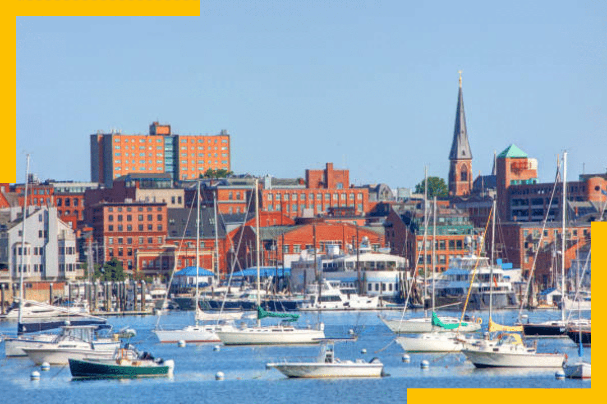 Skyline of Portland, Maine