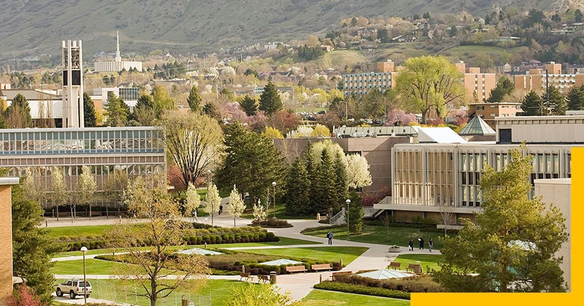 Provo-Orem Metro, Best Place to Live in Utah For Young Hustlers-Brigham Young University, Utah, USA