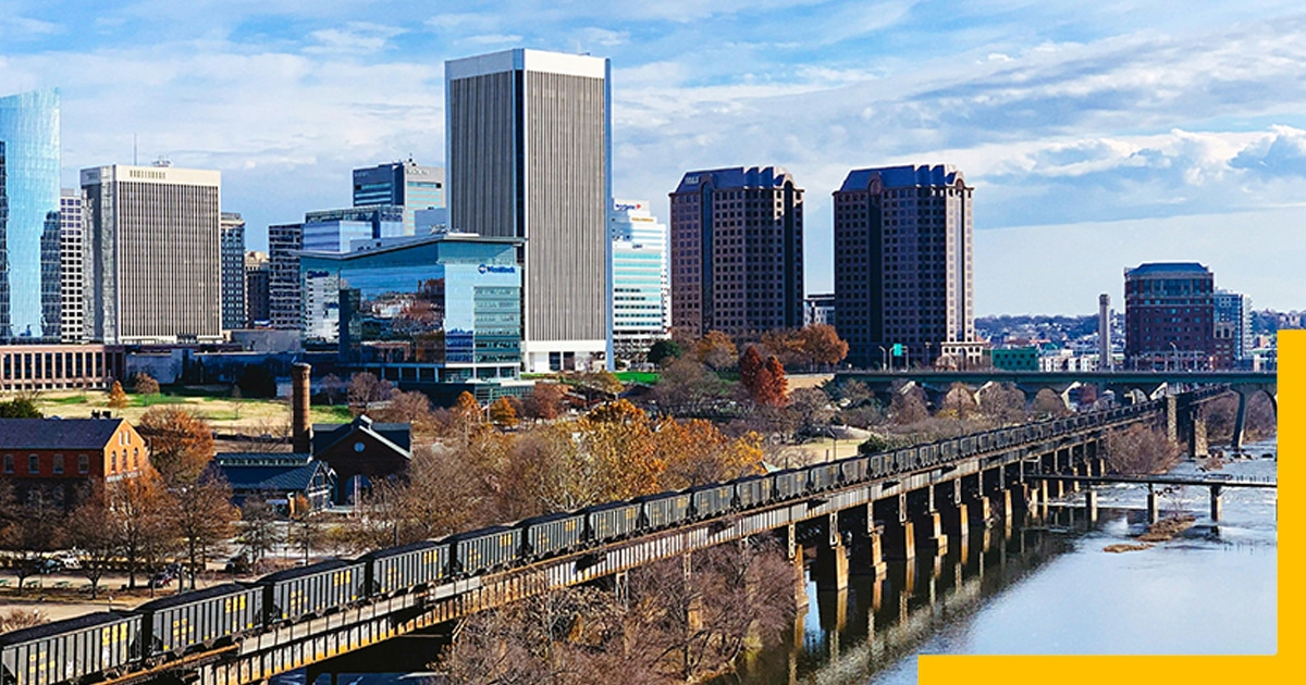 Skyline of Richmond, Virginia