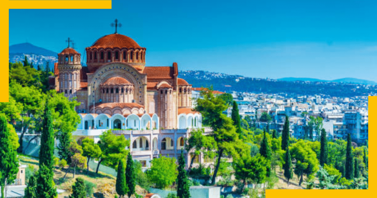 Saint Paul Cathedral in Thessalonki, Greece