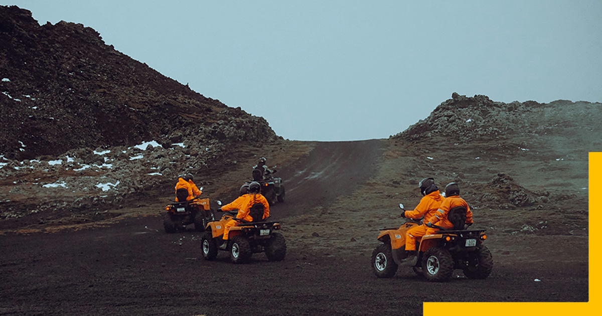 Quad bike tour in Iceland