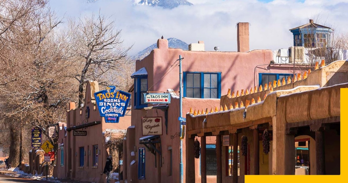Best States to Visit in February-TAOS, NEW MEXICO USA