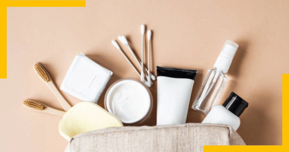 Travel size toiletries