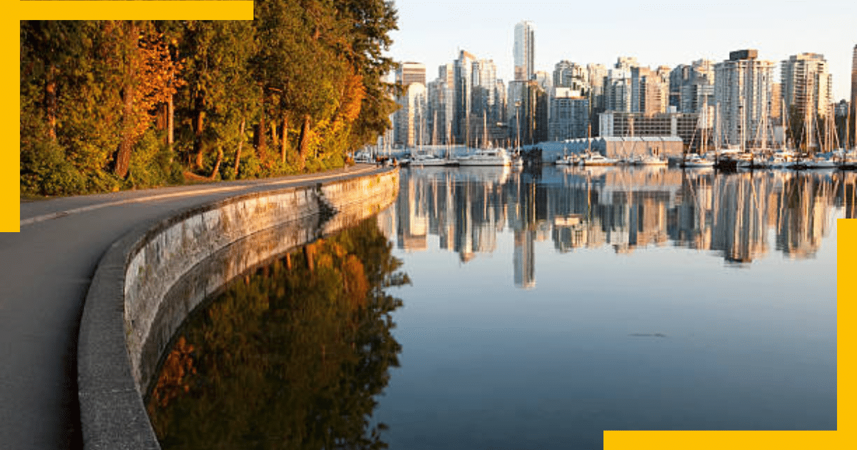 Skyline of Vancouver, British Columbia