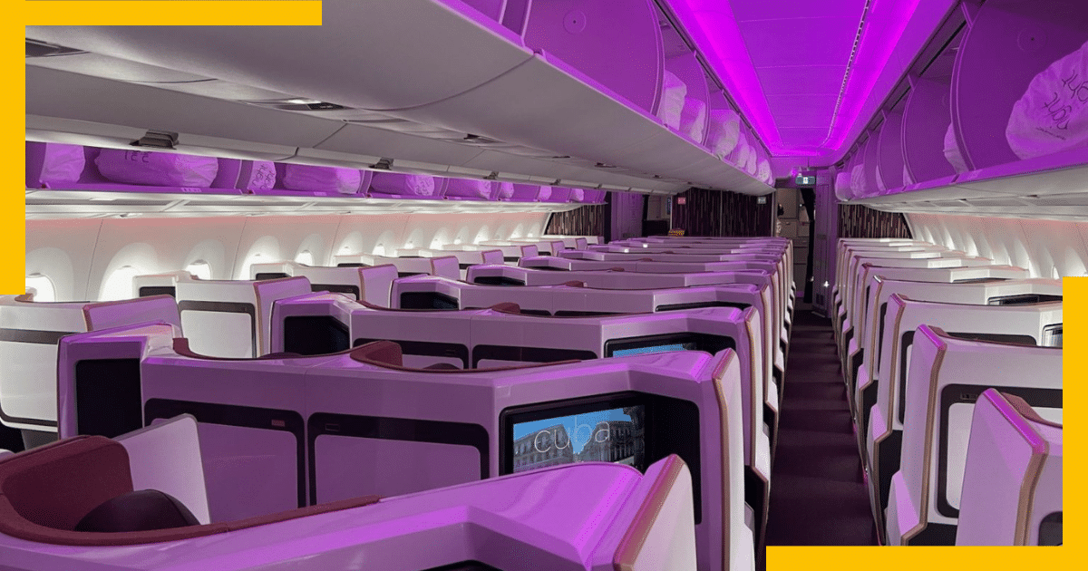 Virgin Atlantic Business Class