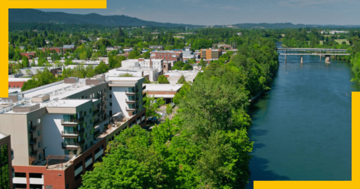 Willamette River in Corvallis