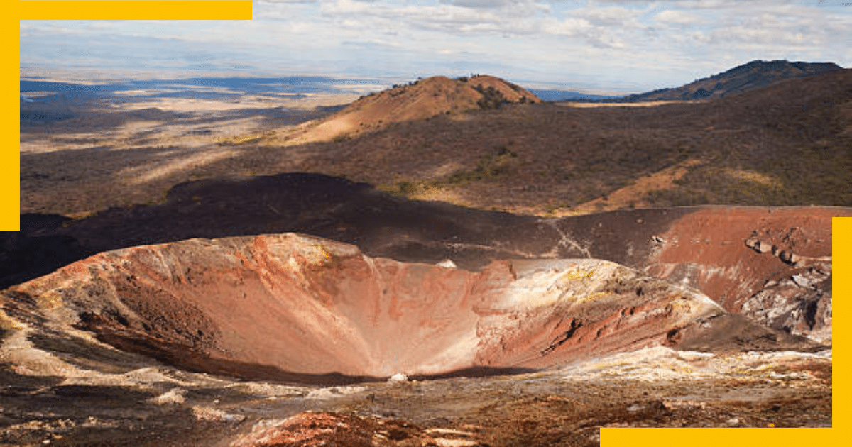 The landside of Cerro Negro, Nicaragua