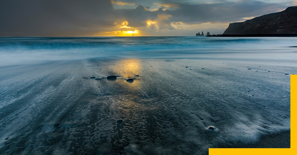 Black Sand Beach, Iceland