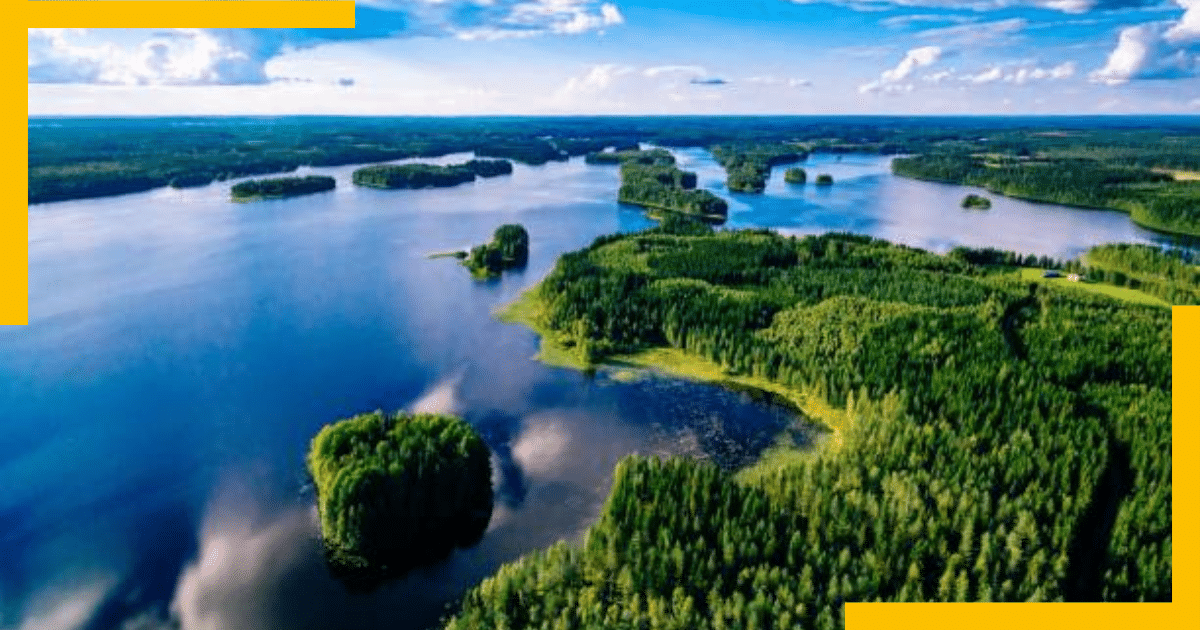 Lake in Finland