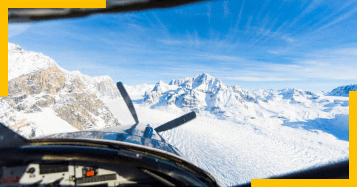 View from cockpit