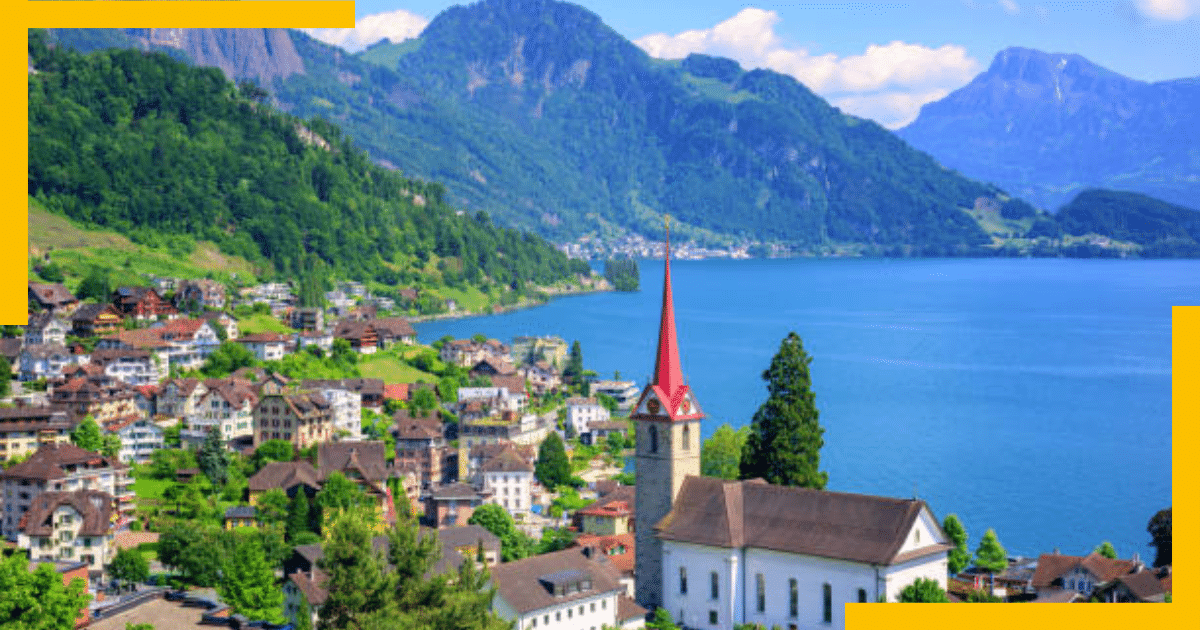 Lake Lucerne , Lucerne, Switzerland