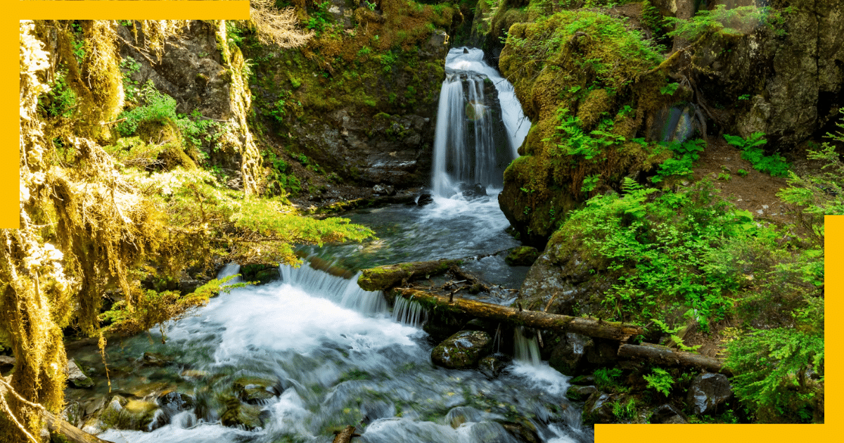 Waterfall in Alaska