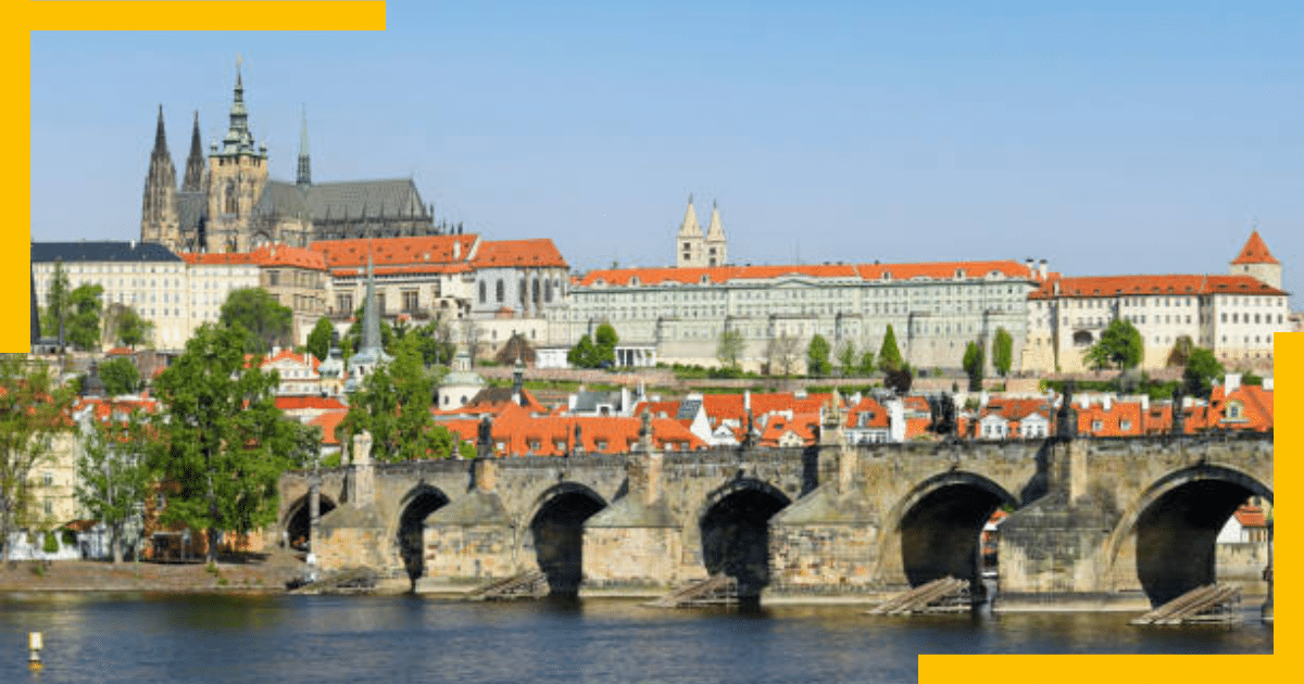 Prague's iconic Charles Bridge