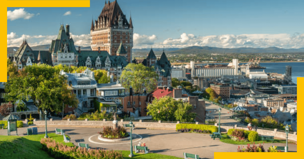 Skyline of Quebec City, Quebec