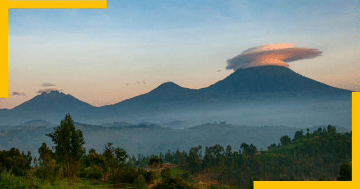 Virunga Moumtains, Rwanda